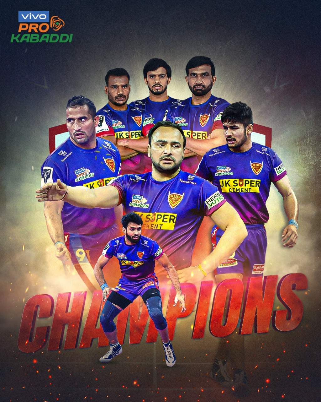 Dabang Delhi PKL WINNER