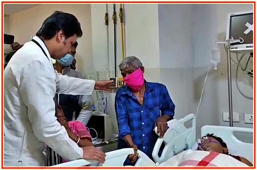 Biplab Kumar Deb visited GB Pant hospital
