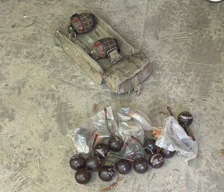 hand grenade found in Gurugram