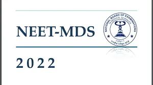 NEET MDS 2022