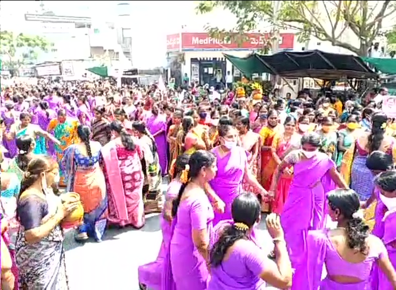 Women's day Celebrations in Telangana