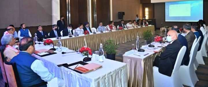 himanta-biswa-sarma-attended-an-interactive-session-to-discuss-ways-to-develop-start-up-ecosystem