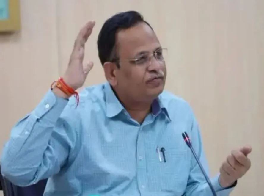 Satyendar Jain, Health Minister, Delhi