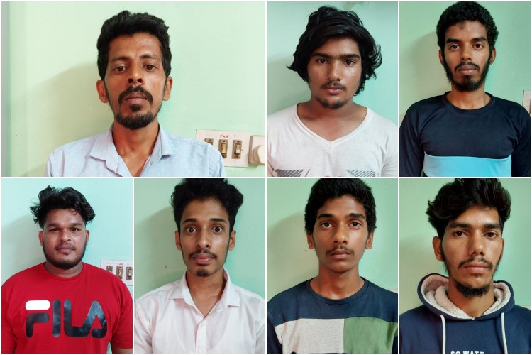 Mangalore police arrested eight youths for bike wheeling