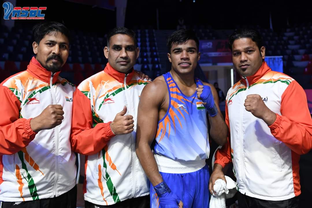 Vishwanath Suresh wins gold, Vanshaj, Asian Youth & Junior Boxing Championships news, Indian boxing news