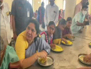 Contaminated food in Ekalavya Gurukul school