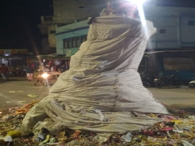 Holika Dahan in Chittorgarh