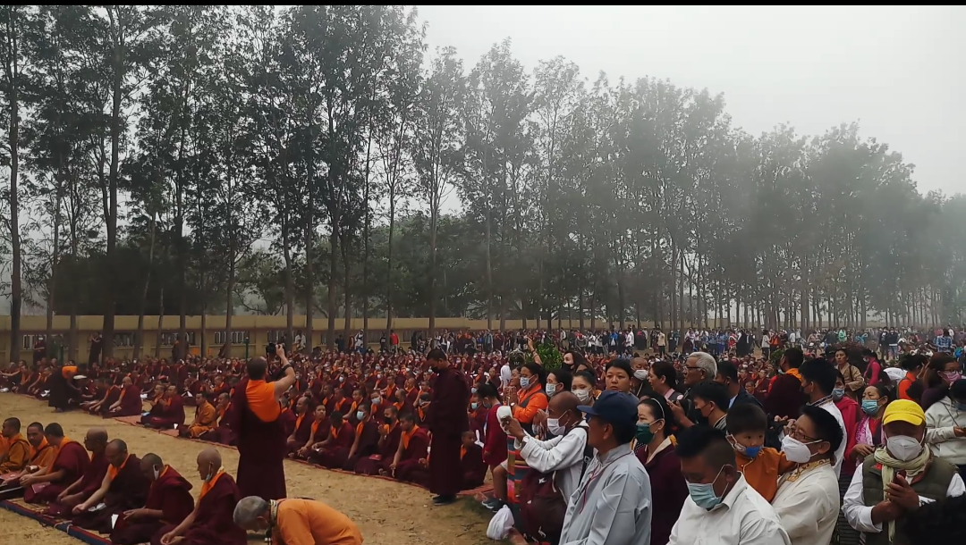 Holi Celebration in Tibetan Camp