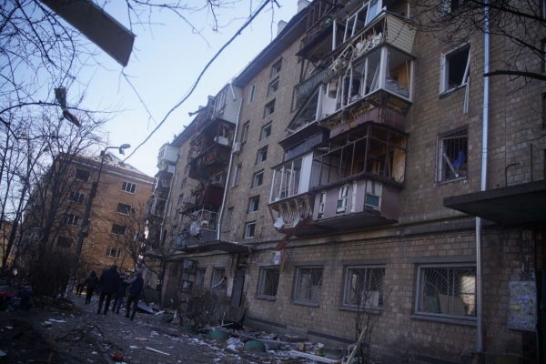 Russian strikes hit outskirts of Ukrainian capital and Lviv