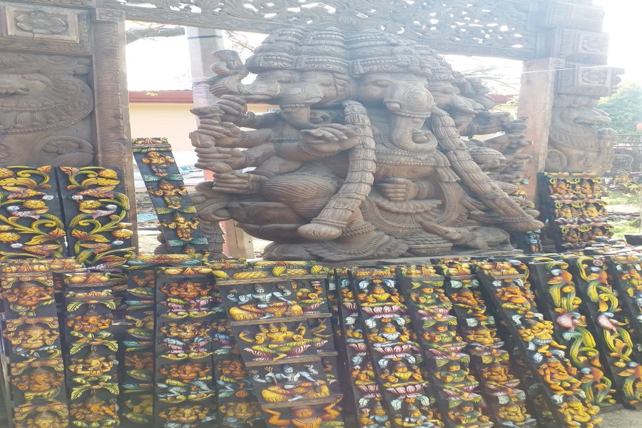 andhra pradesh artist in surajkund mela