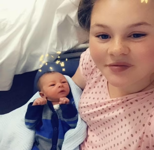 Mother-of-five who became Britain's youngest grandmother