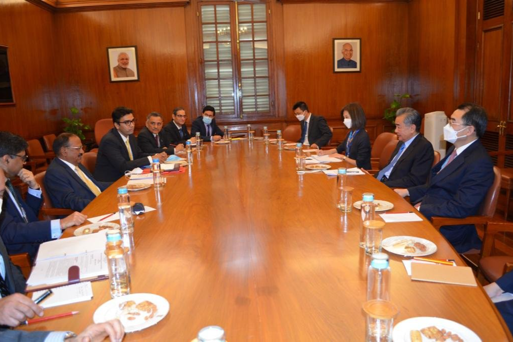 NSA Ajit Doval meets Chinese Foreign Minister Wang Yi