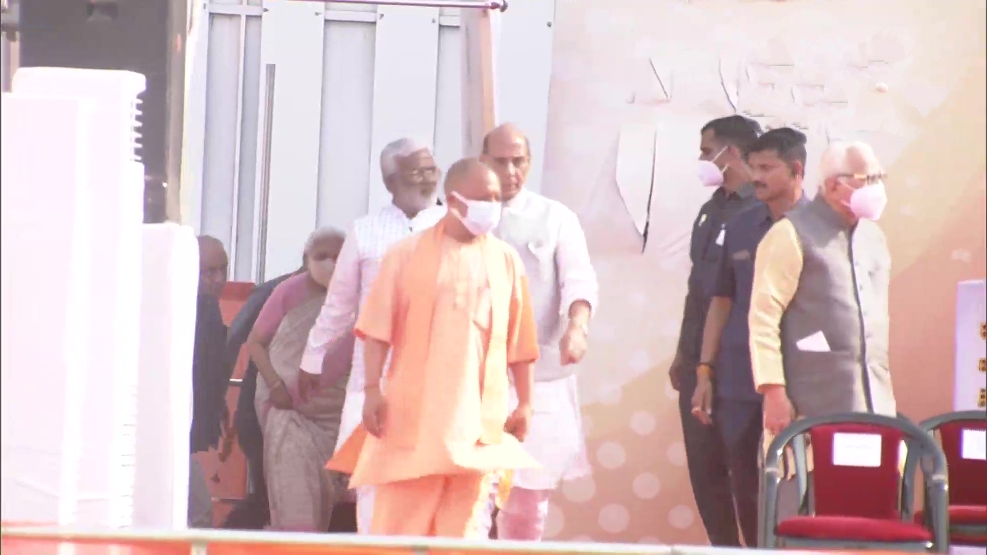 Yogi Adityanath take oath as Uttar Pradesh CM
