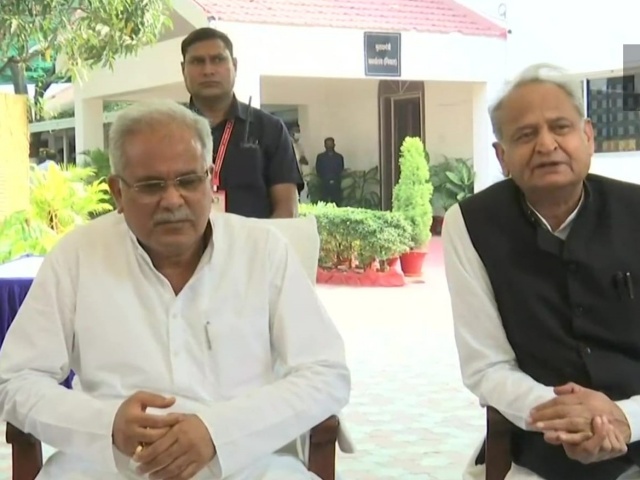 Rajasthan Chief Minister met Chhattisgarh CM Bhupesh Baghel