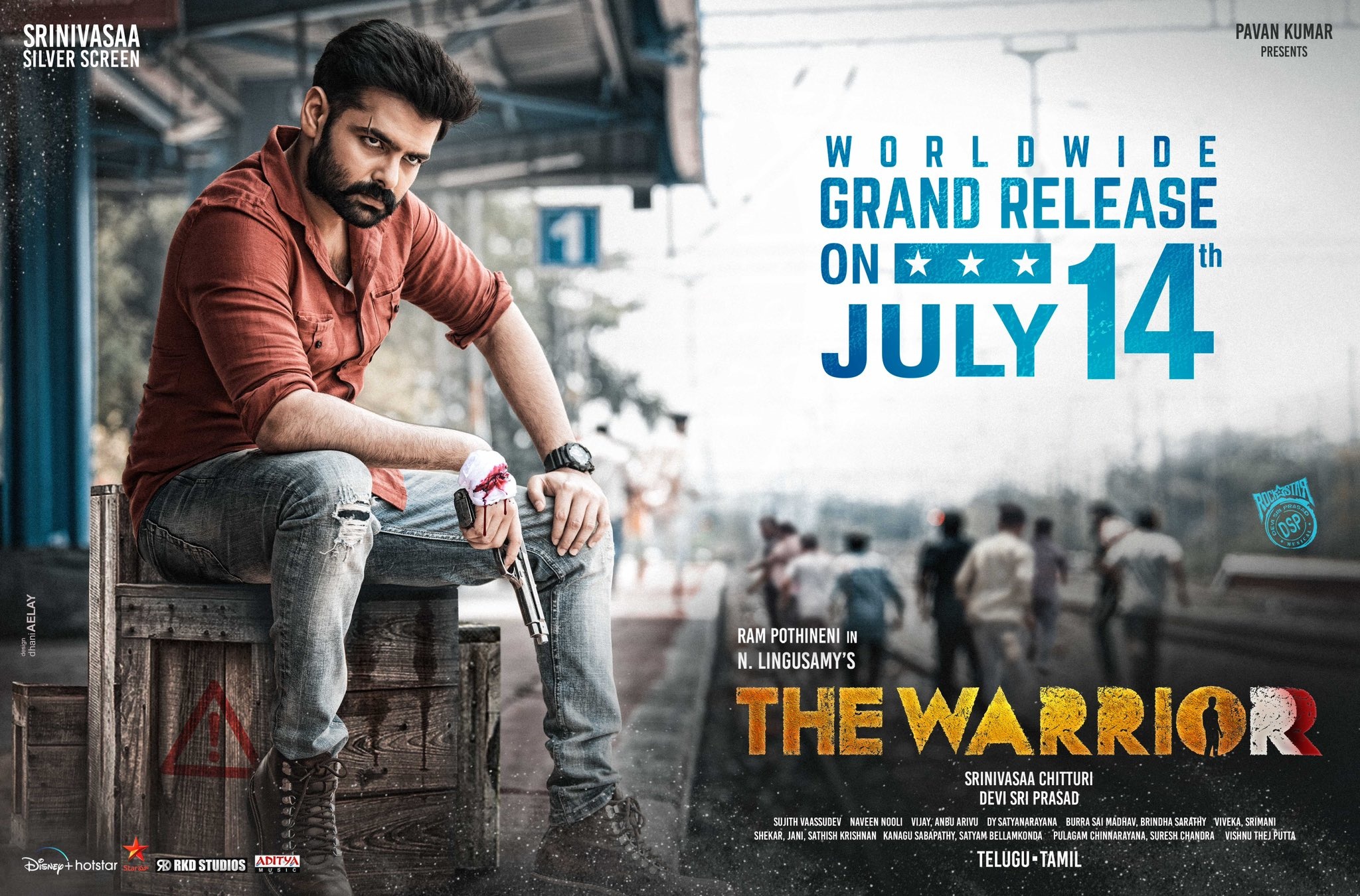 ram pothineni the warrior release date