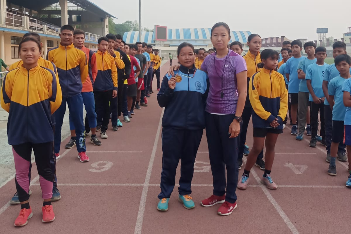 sports aceiver award to pakhila engtipi