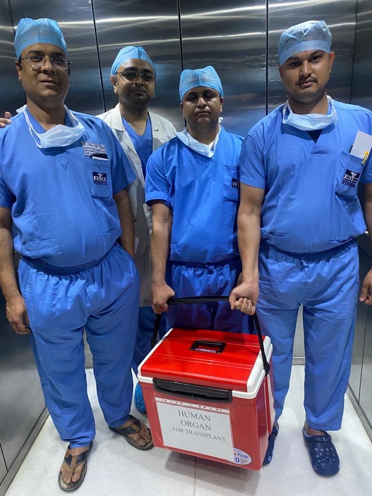 Heart Transplant in Jaipur : એર એમ્બ્યુલન્સ દ્વારા જયપુર લાવવામાં આવ્યું હૃદય