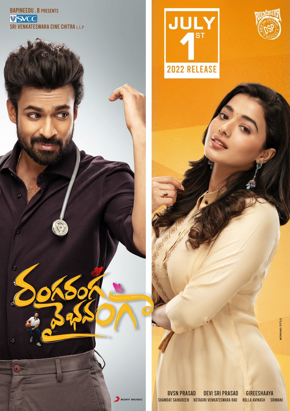 Vaishnav tej Rangaranga vaibhavanga movie release date