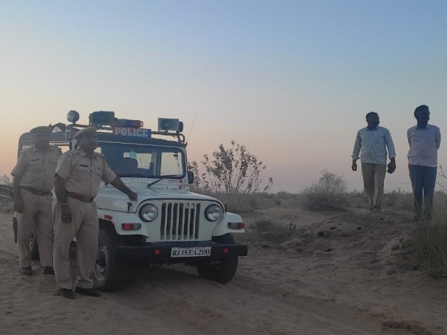 Rajasthan Police on the Spot