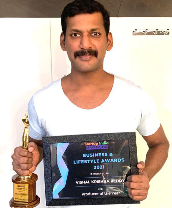 VISHAL ICON AWARD