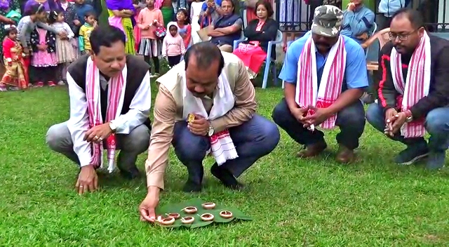 Bihu preparation in Assam