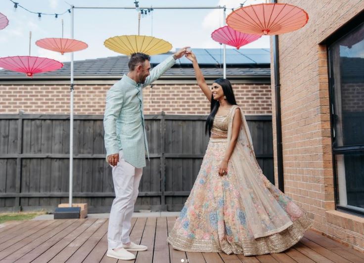 Maxwell marries Vini Raman, Maxwell Vini Raman wedding photos, Maxwell marries Indian, Maxwell wedding video