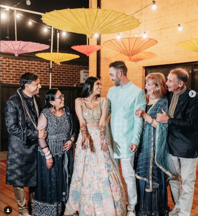 Maxwell marries Vini Raman, Maxwell Vini Raman wedding photos, Maxwell marries Indian, Maxwell wedding video