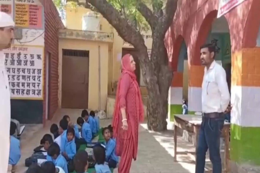 School Building Damaged In Charkhi Dadri