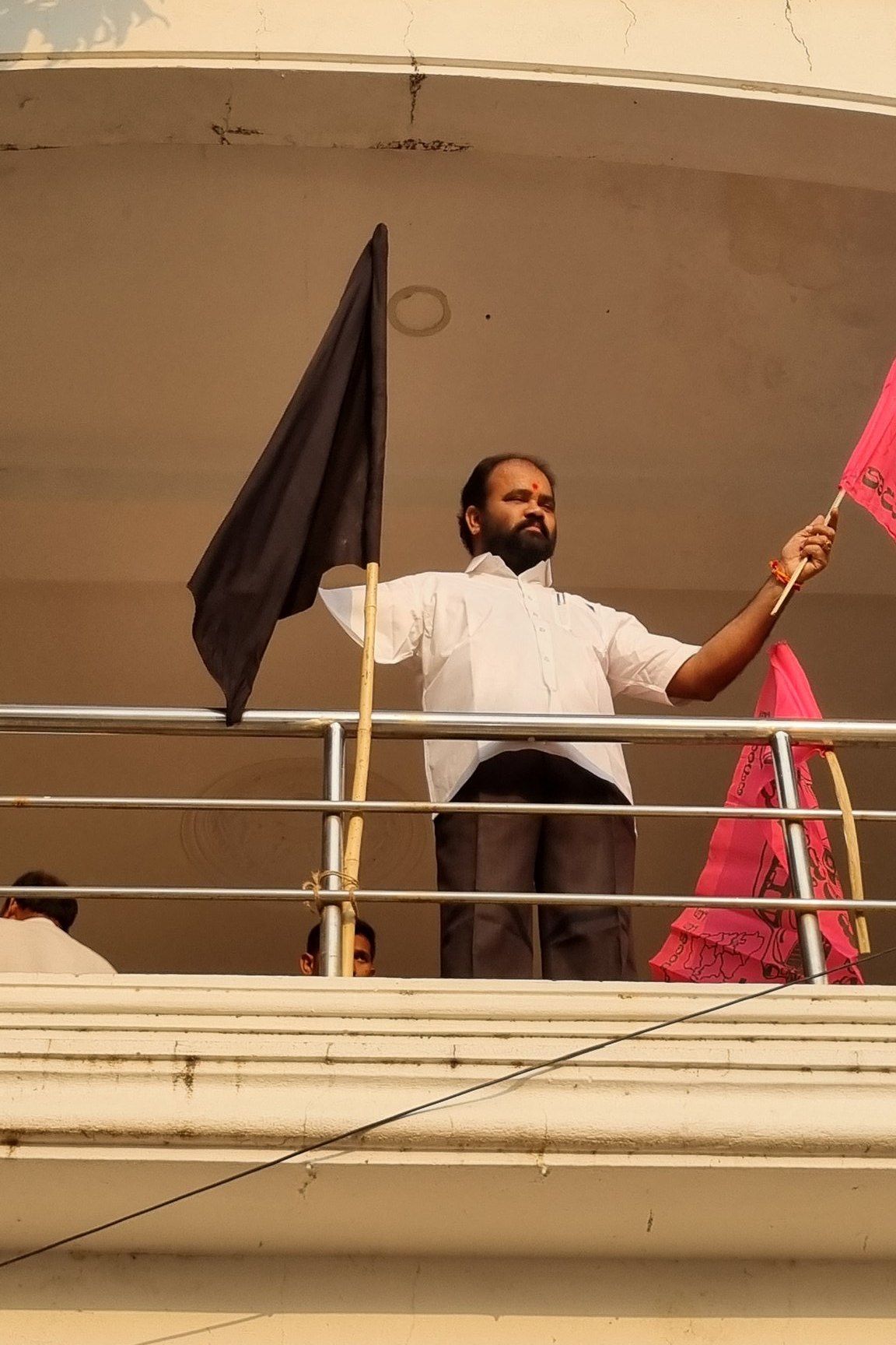 TRS Protest in Telangana