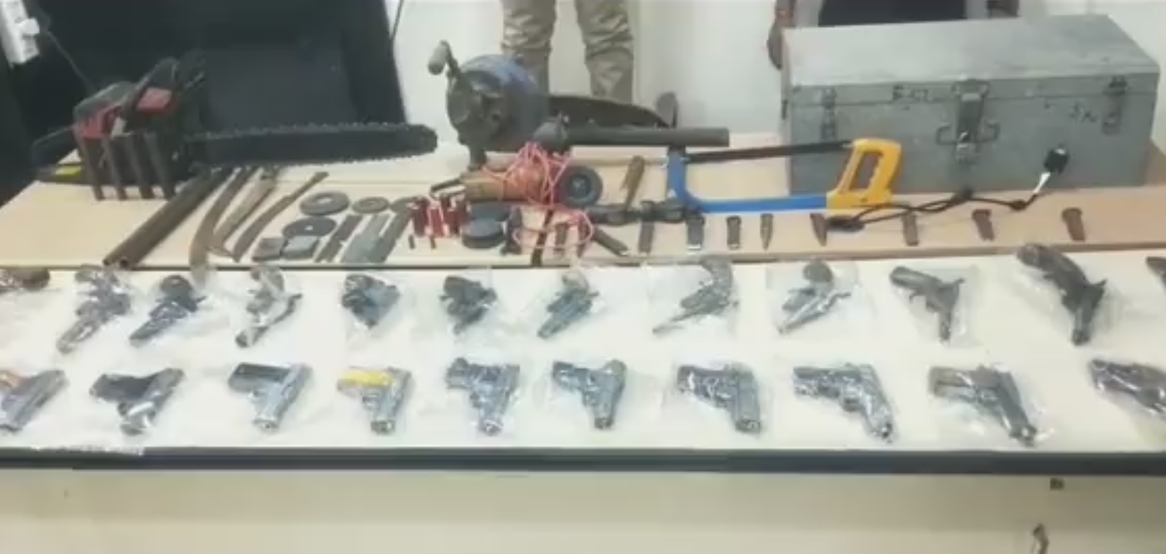 Illegal arms factory busted in Dewas