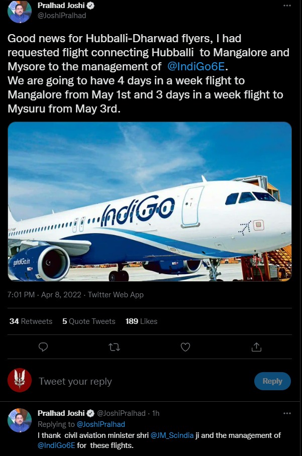 flights-to-mangalore-and-hubli-from-may-1