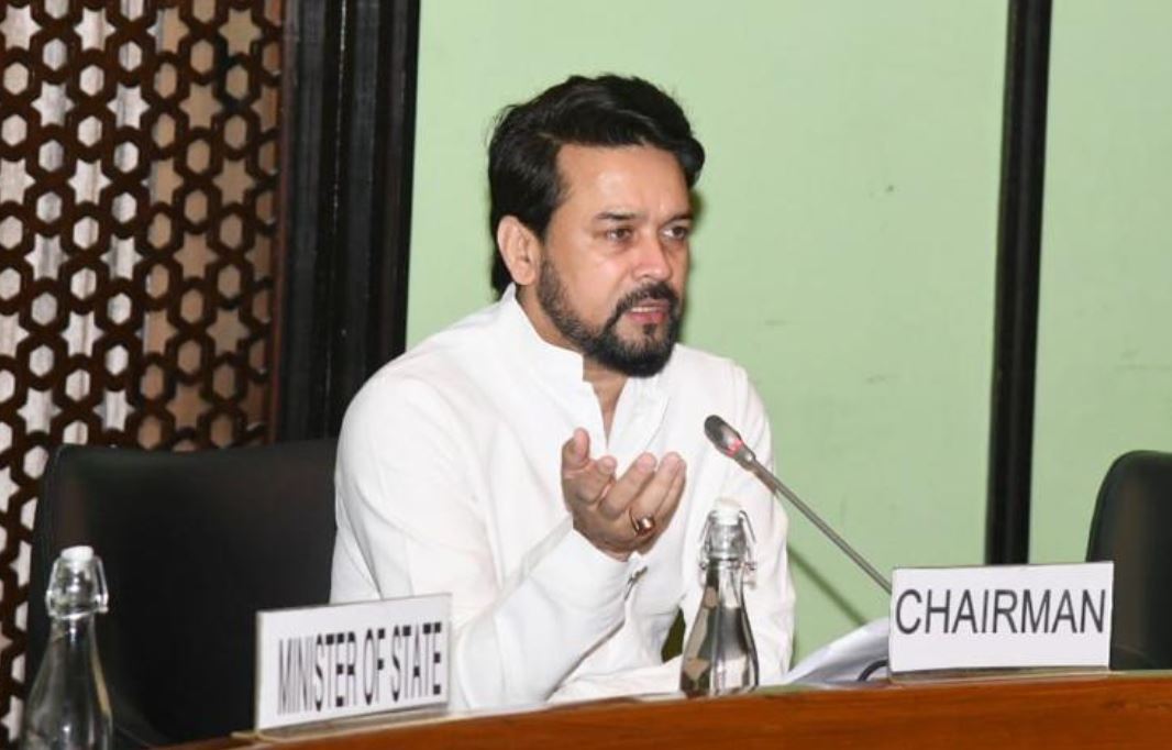 Union Minister Anurag Thakur