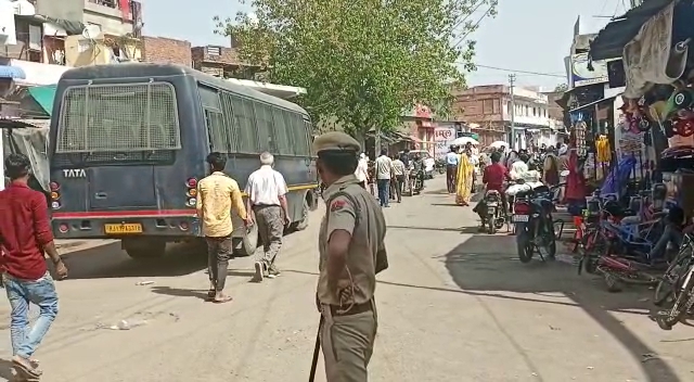 Curfew continues for the 9th day in karauli
