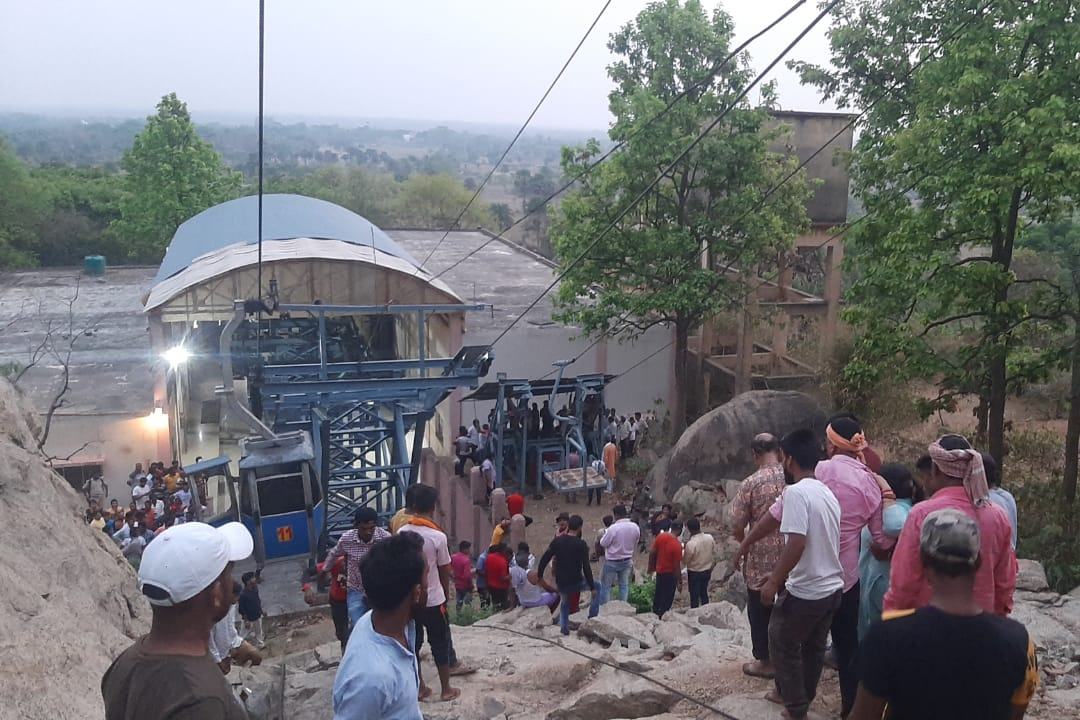 Jharkhand Ropeway Collide