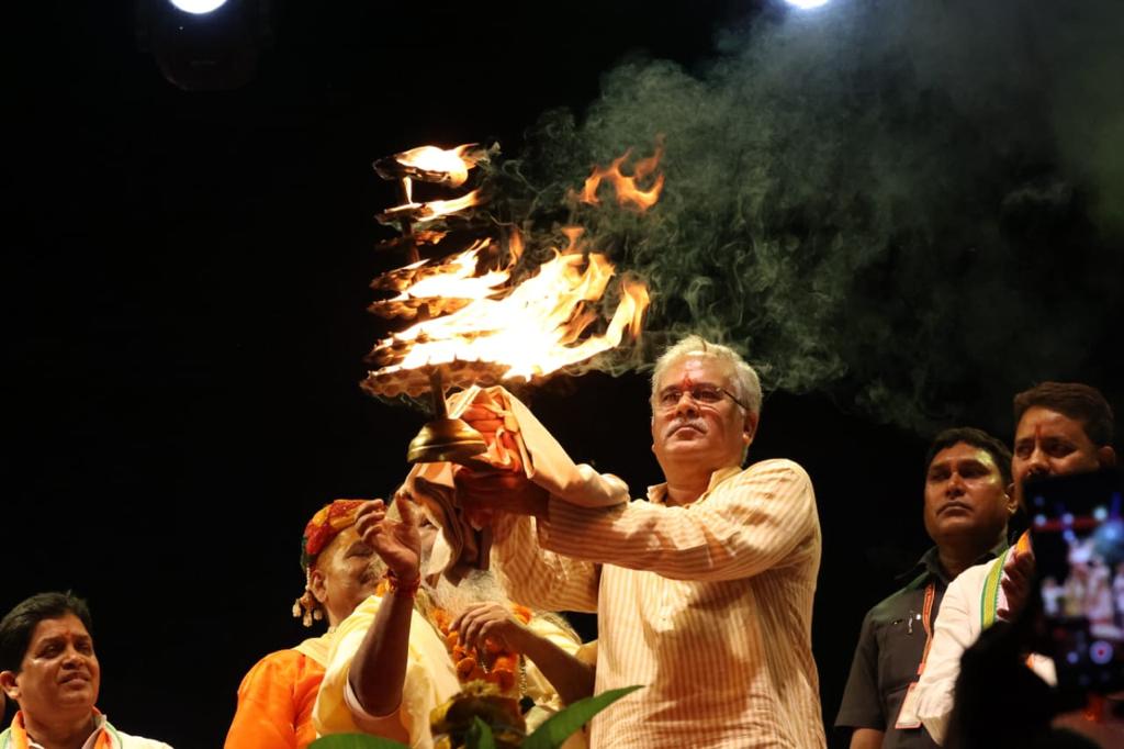 Bhupesh Baghel inaugurated schemes worth crores in Shivrinarayan