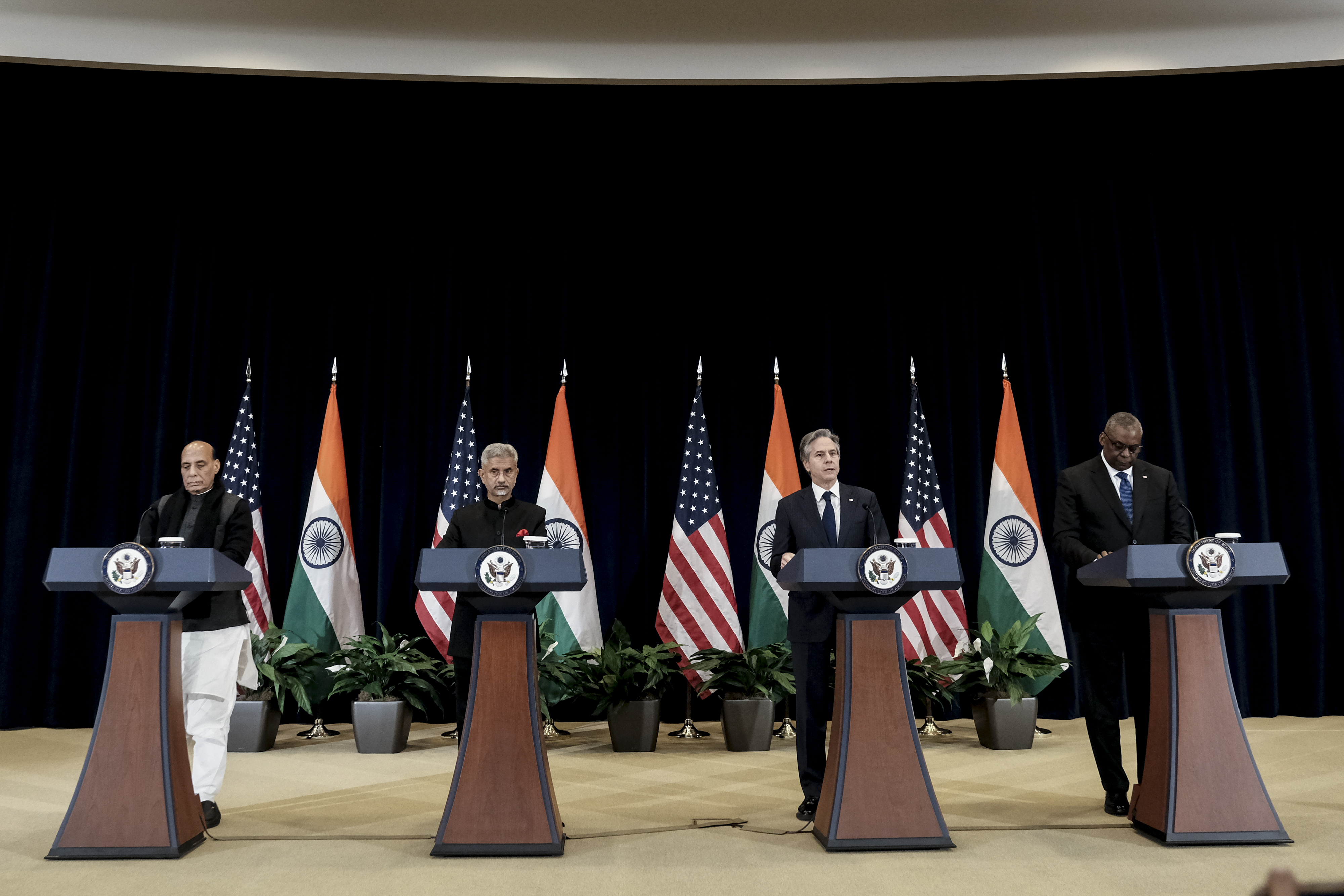 India US dialogue in Washington