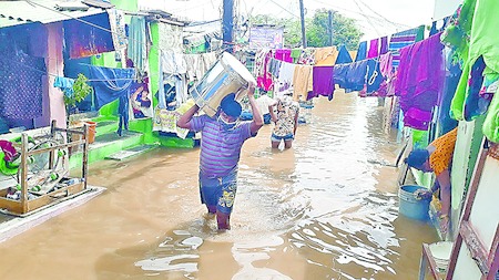 floods at krishna district