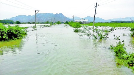 floods at krishna district