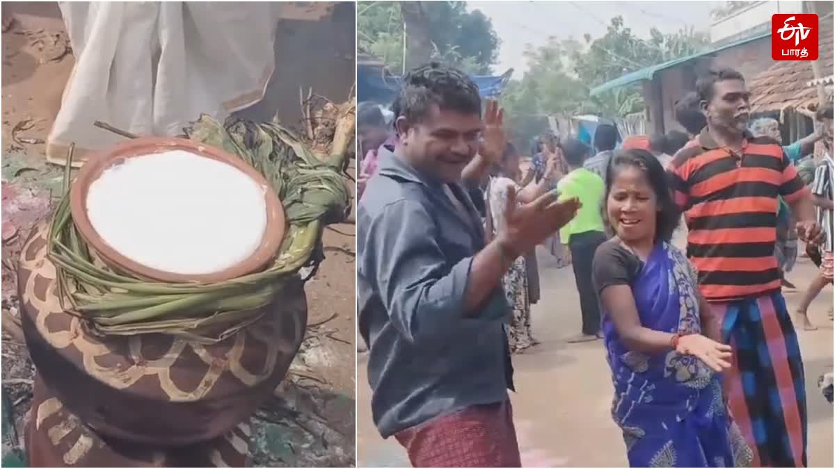 தஞ்சாவூரில் நரிக்குறவர் இன மக்களுடன் சமத்துவ பொங்கல் கொண்டாடிய இன்ஸ்பெக்டர்!, narikuravar-people-samathuva-pongal-festival-celebration-in-thanjavur