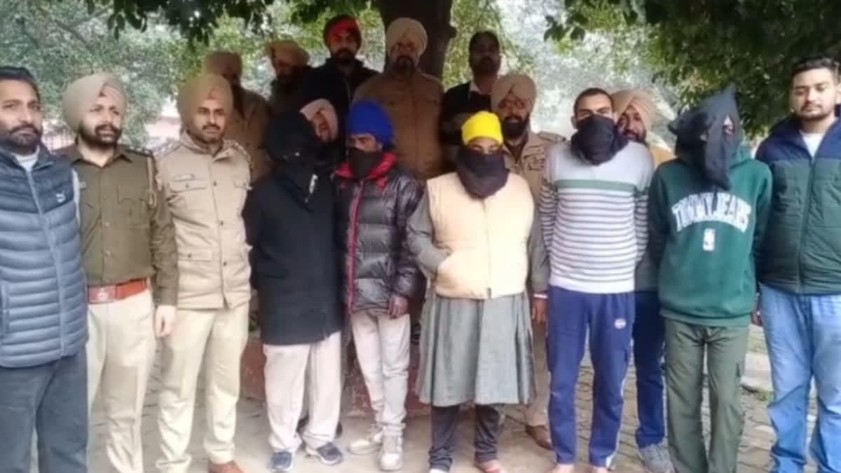 Sangrur police solved the gun house robbery case in 24 hours, arrested 5 accused