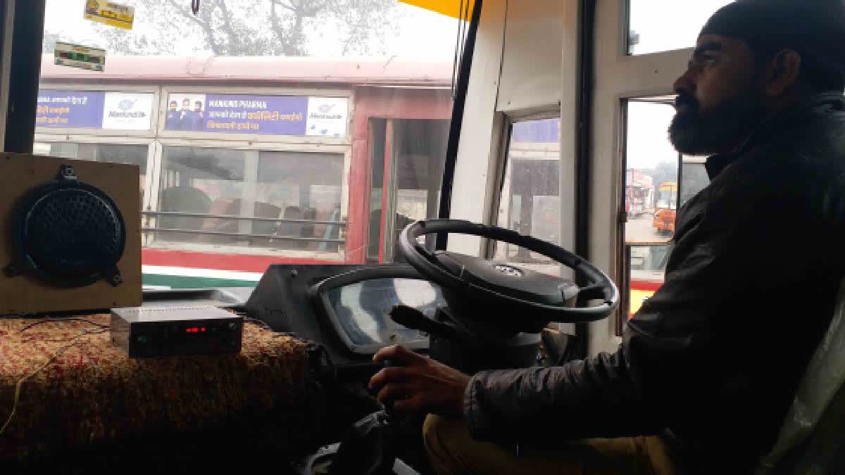 St roadways buses play devotional songs on way to Ayodhya