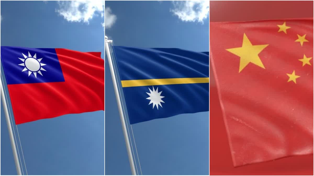 Taiwan, Nauru, China
