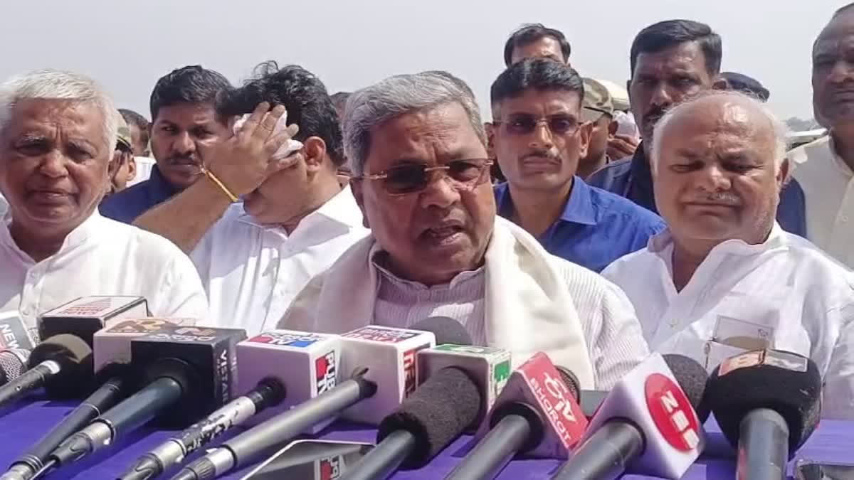 "Accused in the Hanagal woman gang-rape case have been arrested and investigations are underway. In our government, no one will be allowed to take the law into their own hands," said Chief Minister Siddaramaiah on Monday. Speaking to the media in Haveri, the CM said, "We will take action as per the law. We will try to punish whoever took the law into their hands. There is no question of protecting anyone."
