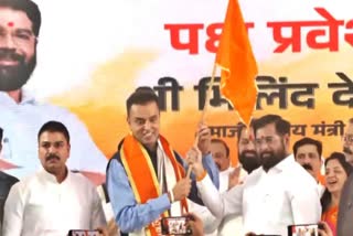 Milind Deora joins Shiv Sena