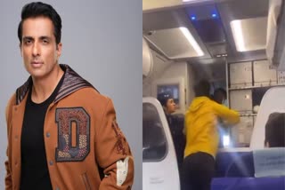 Sonu Sood reacted to passenger attacking an IndiGo pilot  viral video