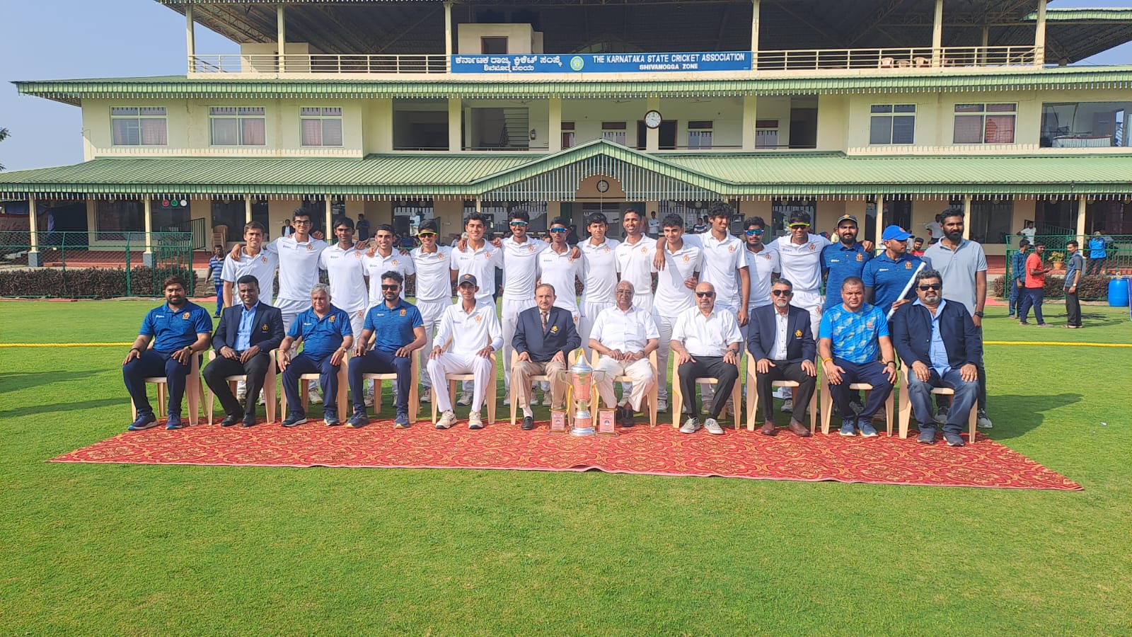 Karnataka Under 19 team won  Coach Bihari Trophy