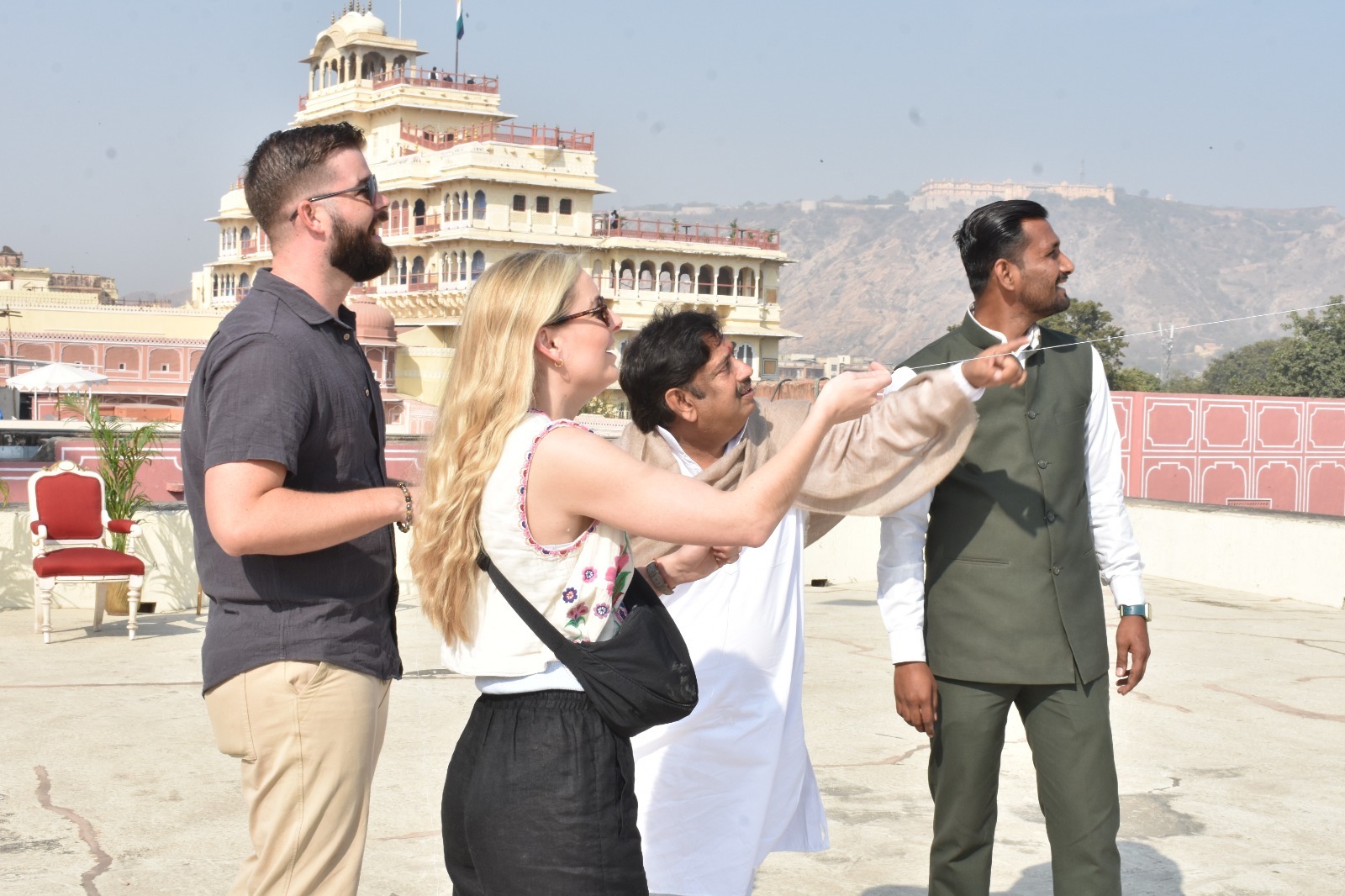 Kite Flying on makar sankranti