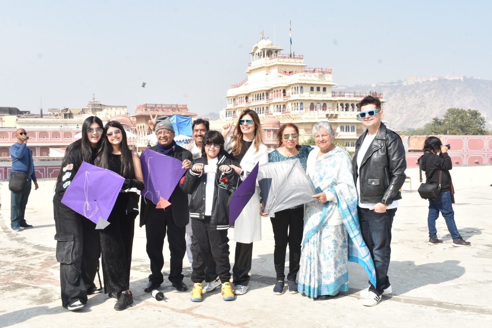 Kite Flying on makar sankranti