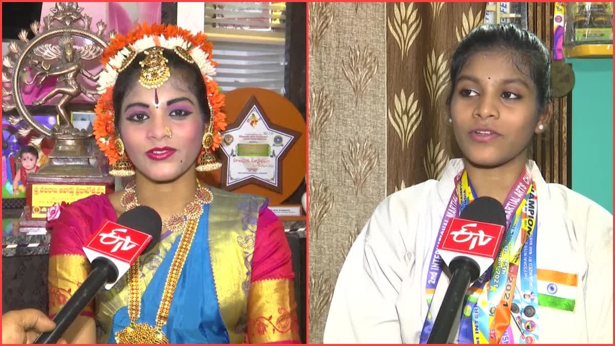 Vijayawada Girl Excels in Karate and Kuchipudi