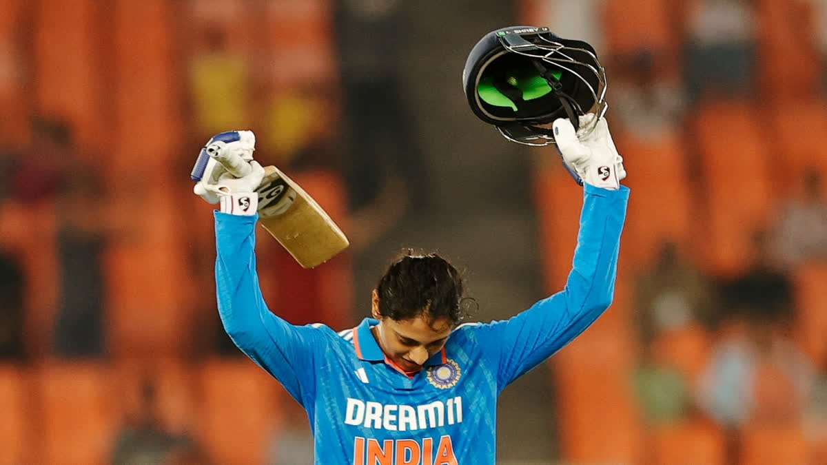 Smriti Mandhana on Wednesday became the second Indian batter to hit 500+ four in women's ODI cricket.